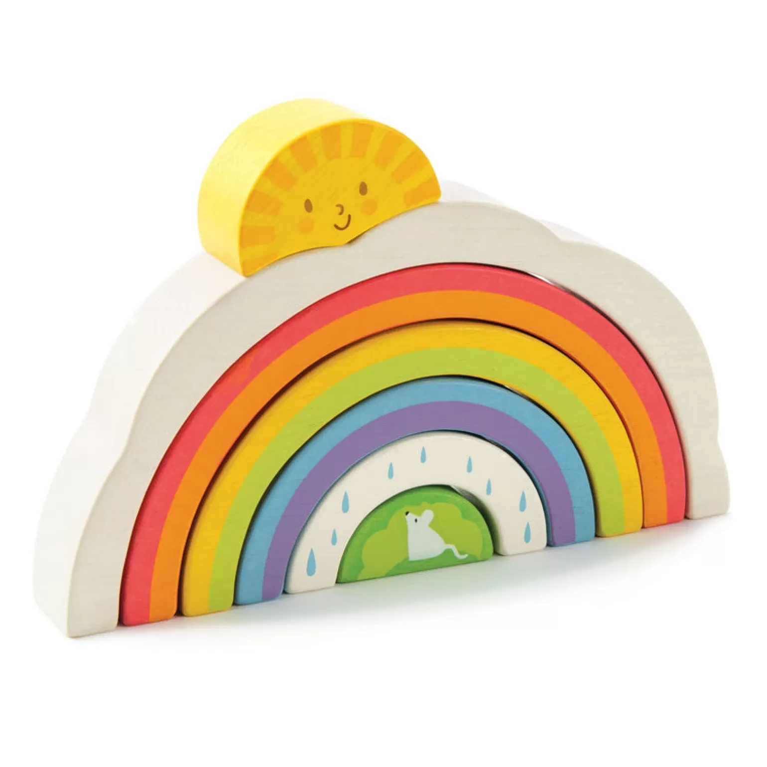 Online - Rainbow Tunnel Wooden Toys