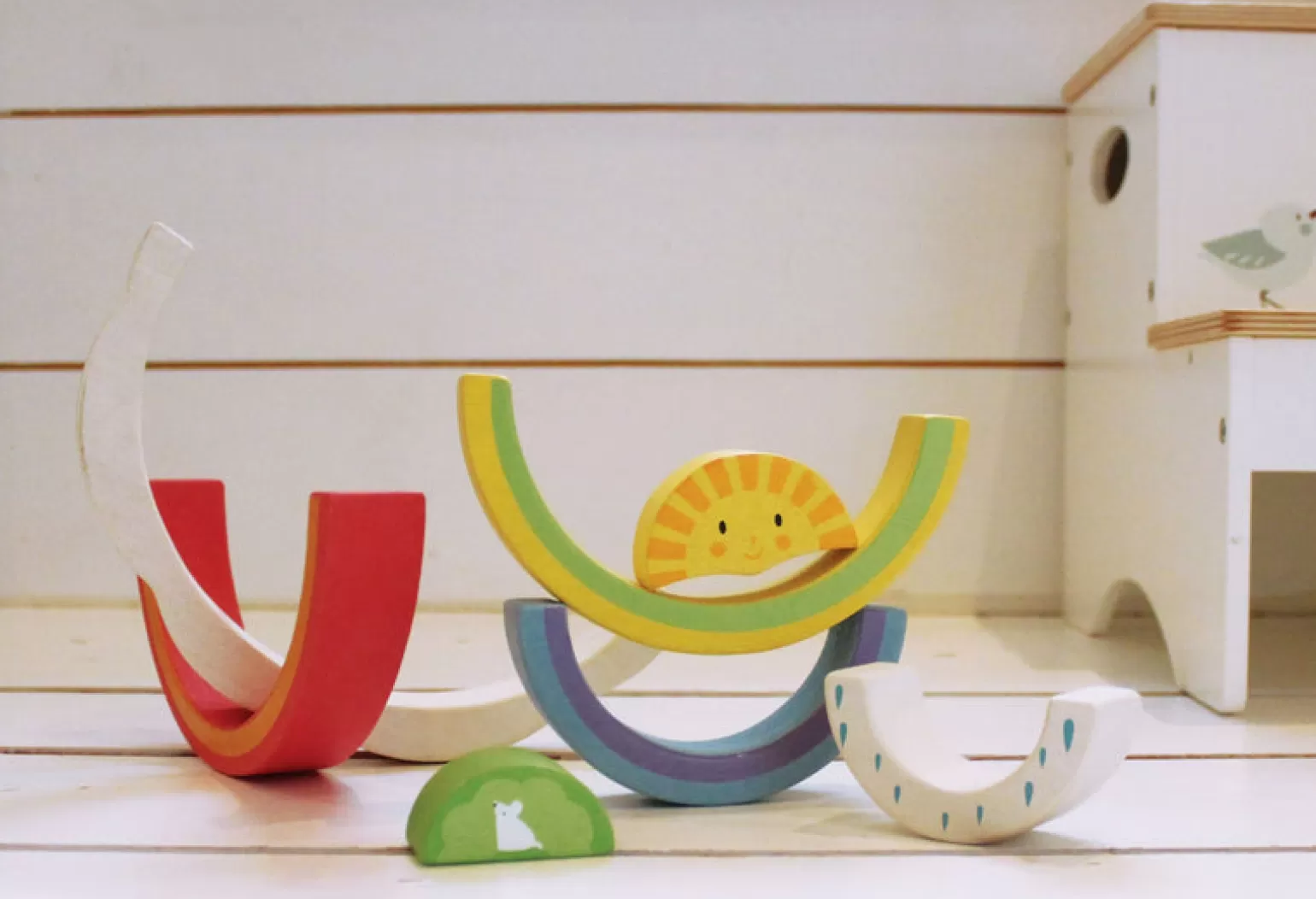 Online - Rainbow Tunnel Wooden Toys