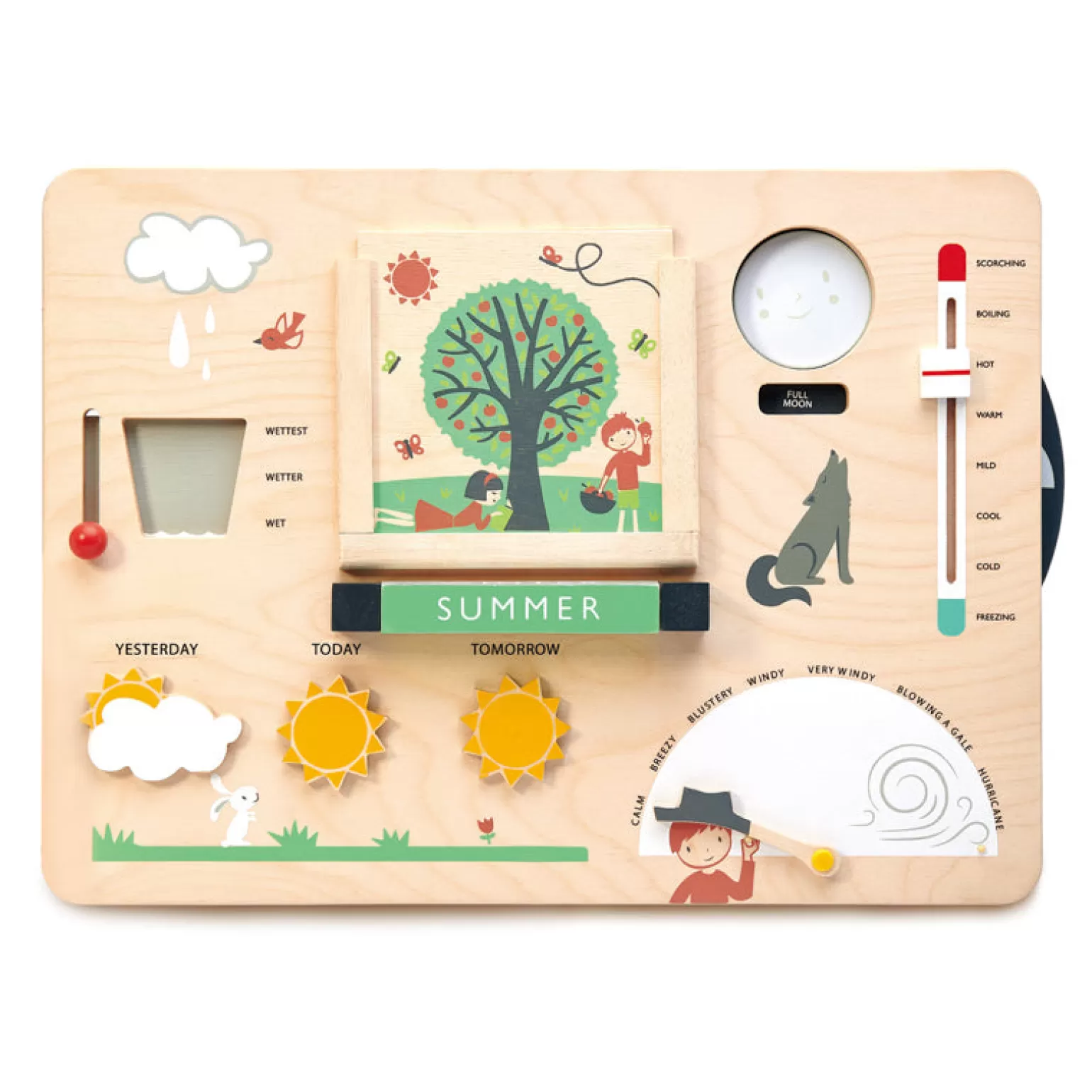 Online - Weather Station Wooden Toys