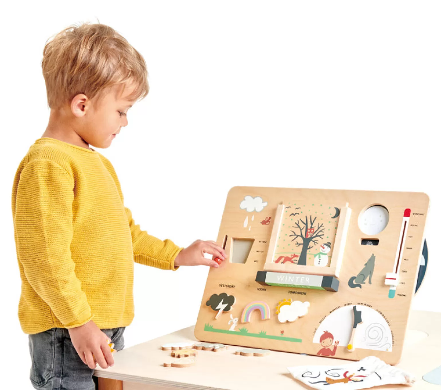 Online - Weather Station Wooden Toys