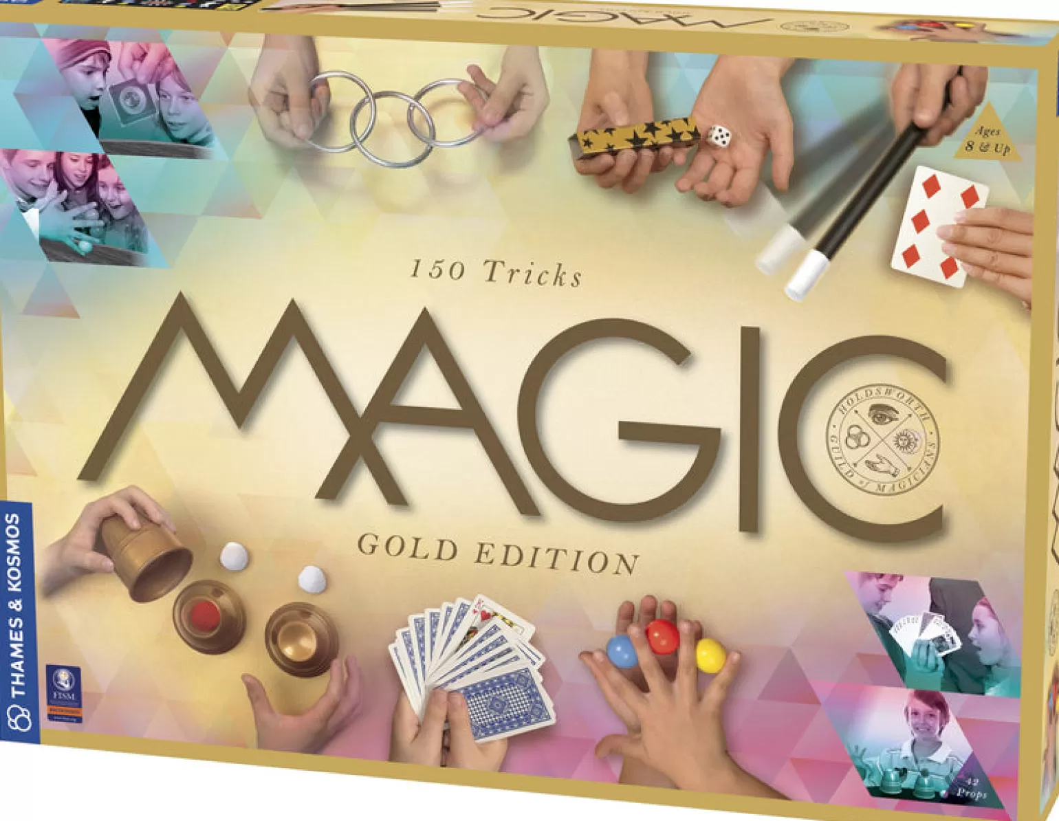 Shop Thames & Kosmos Magic Tricks Gold Edition Pretend + Imaginative Play