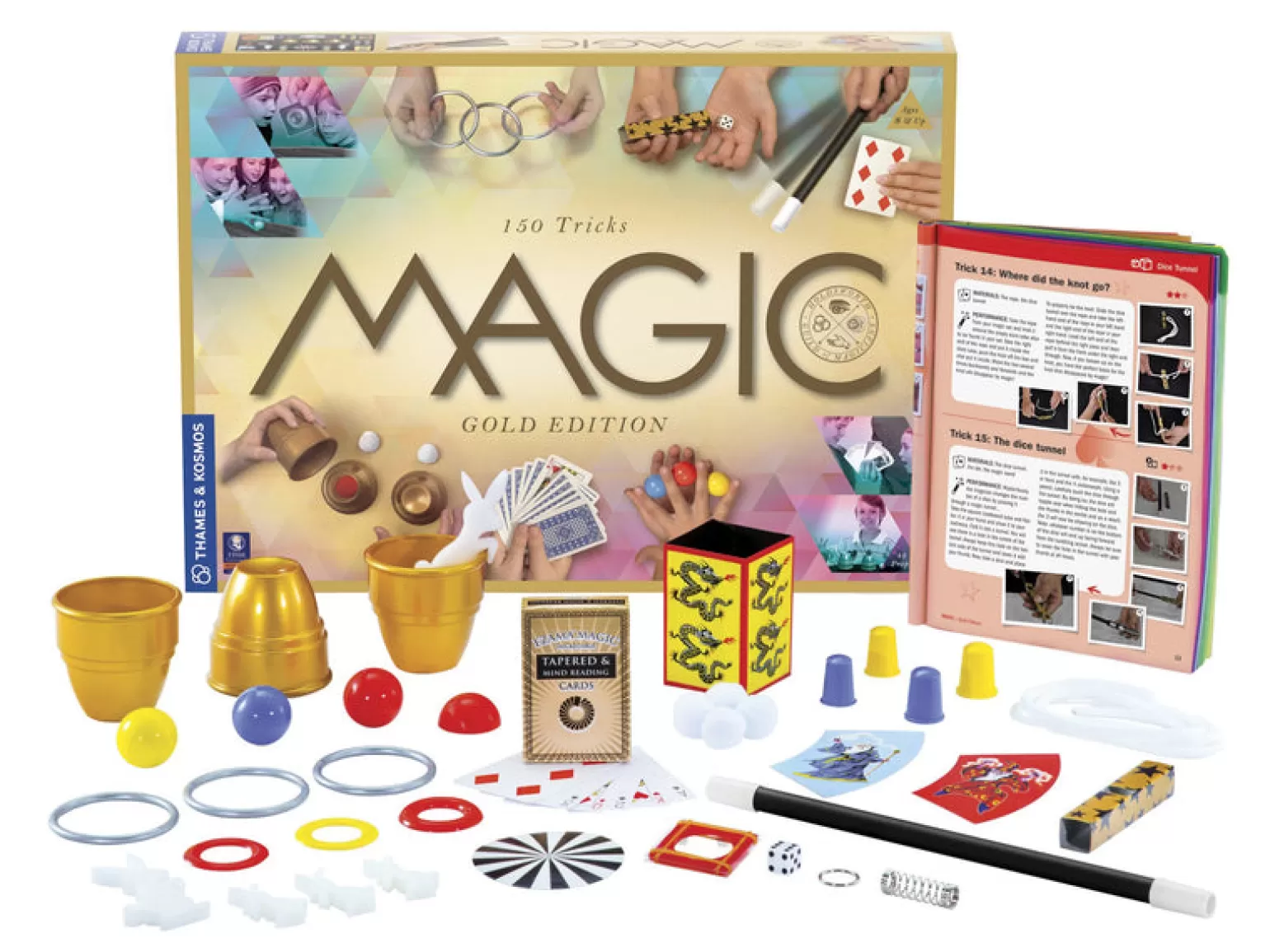 Shop Thames & Kosmos Magic Tricks Gold Edition Pretend + Imaginative Play