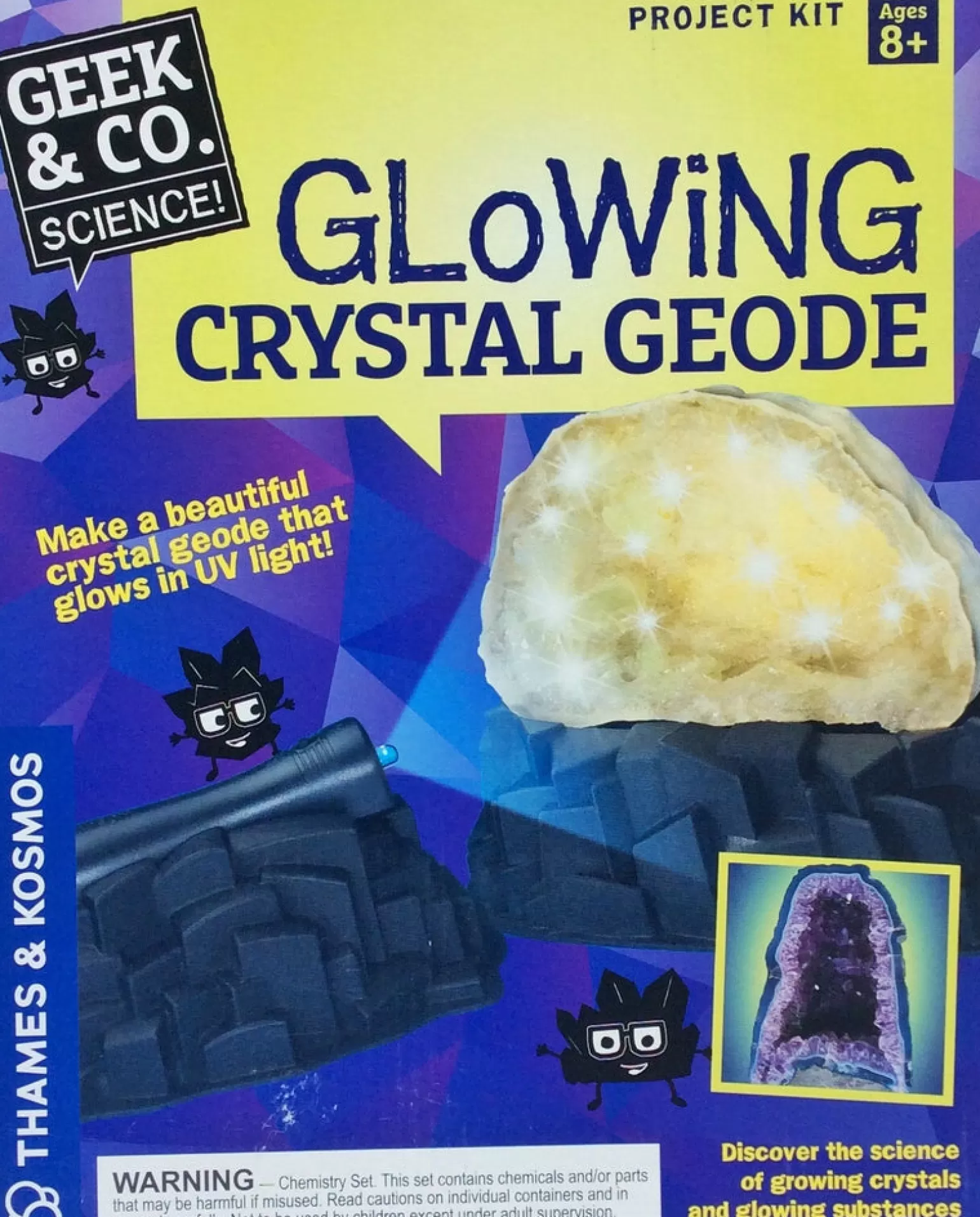 Thames & Kosmos Thames And Kosmos Glowing Crystal Geode