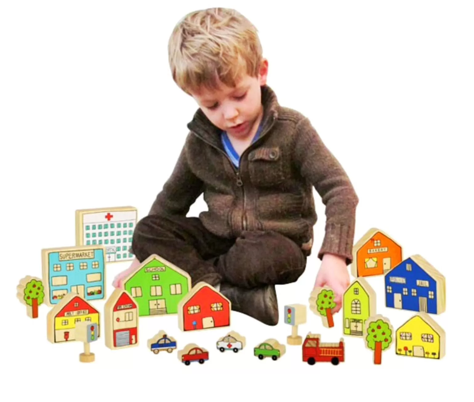 Online - The Wooden Village Pretend + Imaginative Play