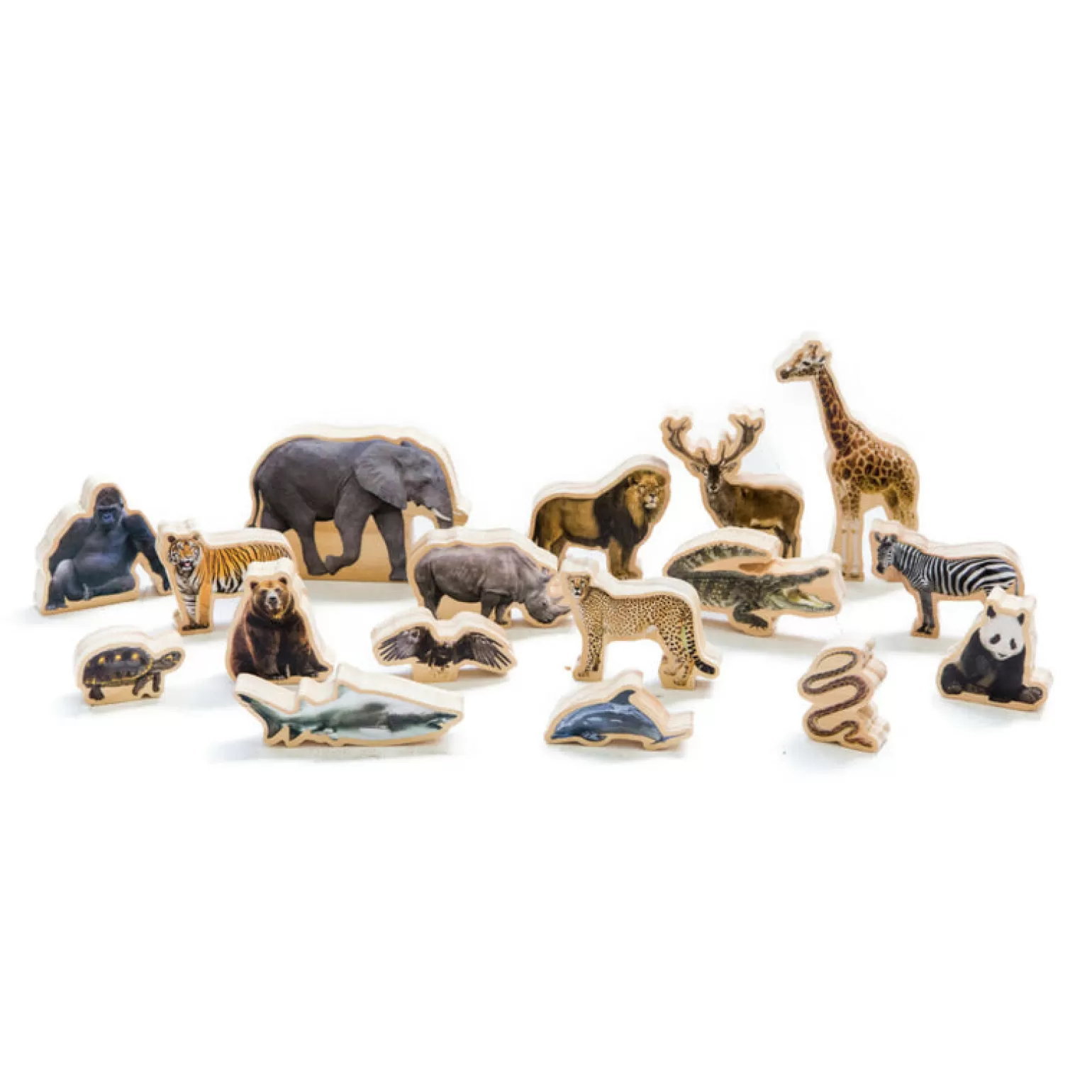 Fashion Wild Animals Wooden Toys