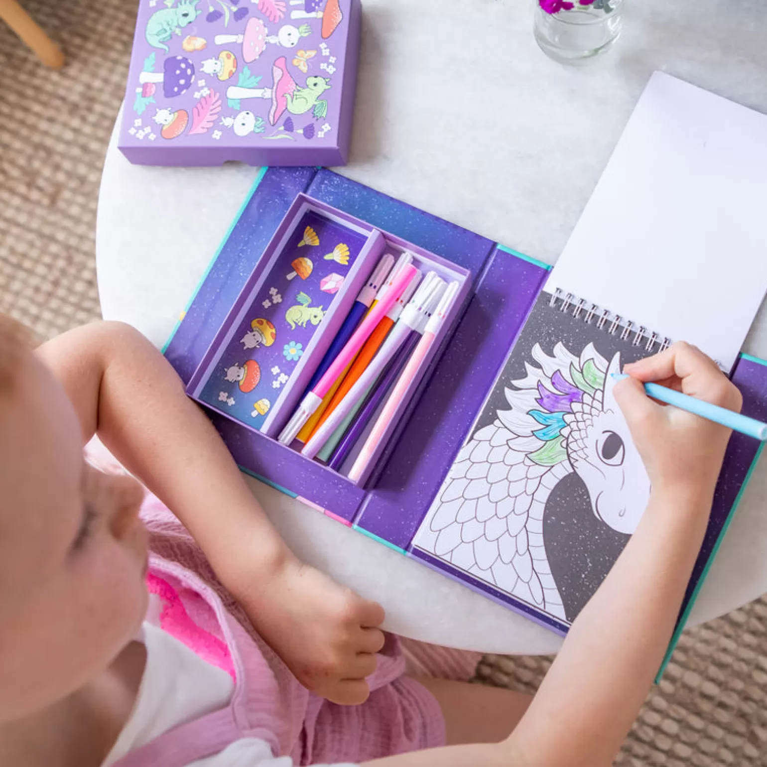 Outlet - Coloring Set Mystic Forest Arts + Crafts