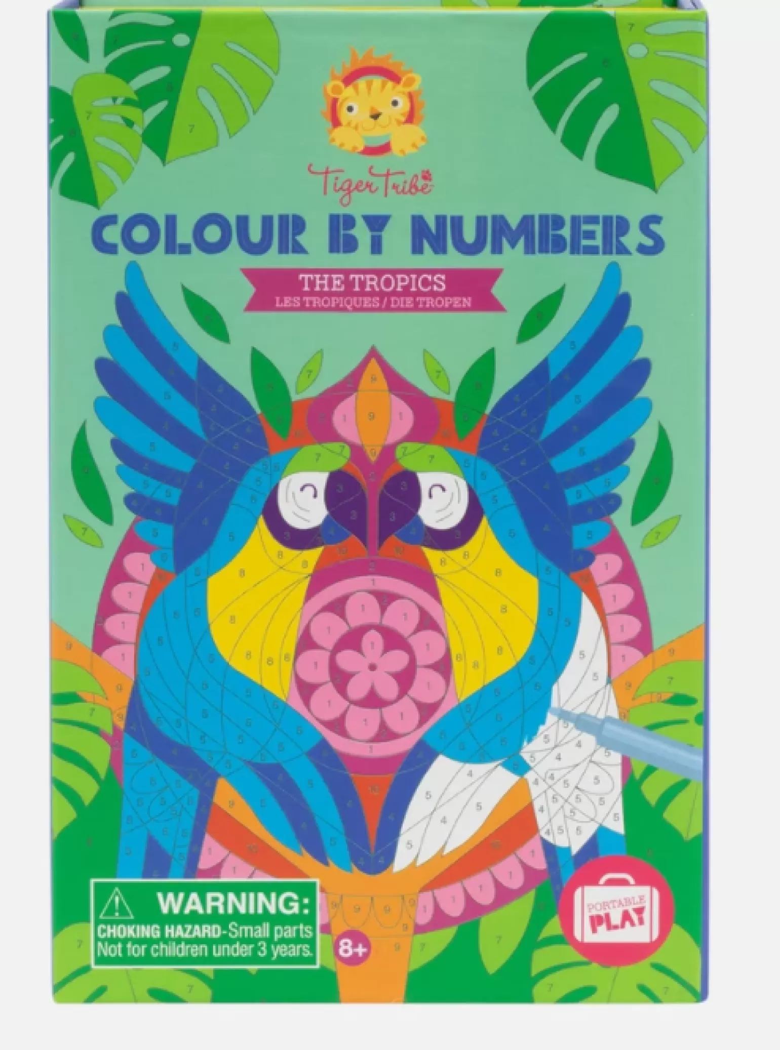 Best Sale - Colour By Numbers Tropics Arts + Crafts