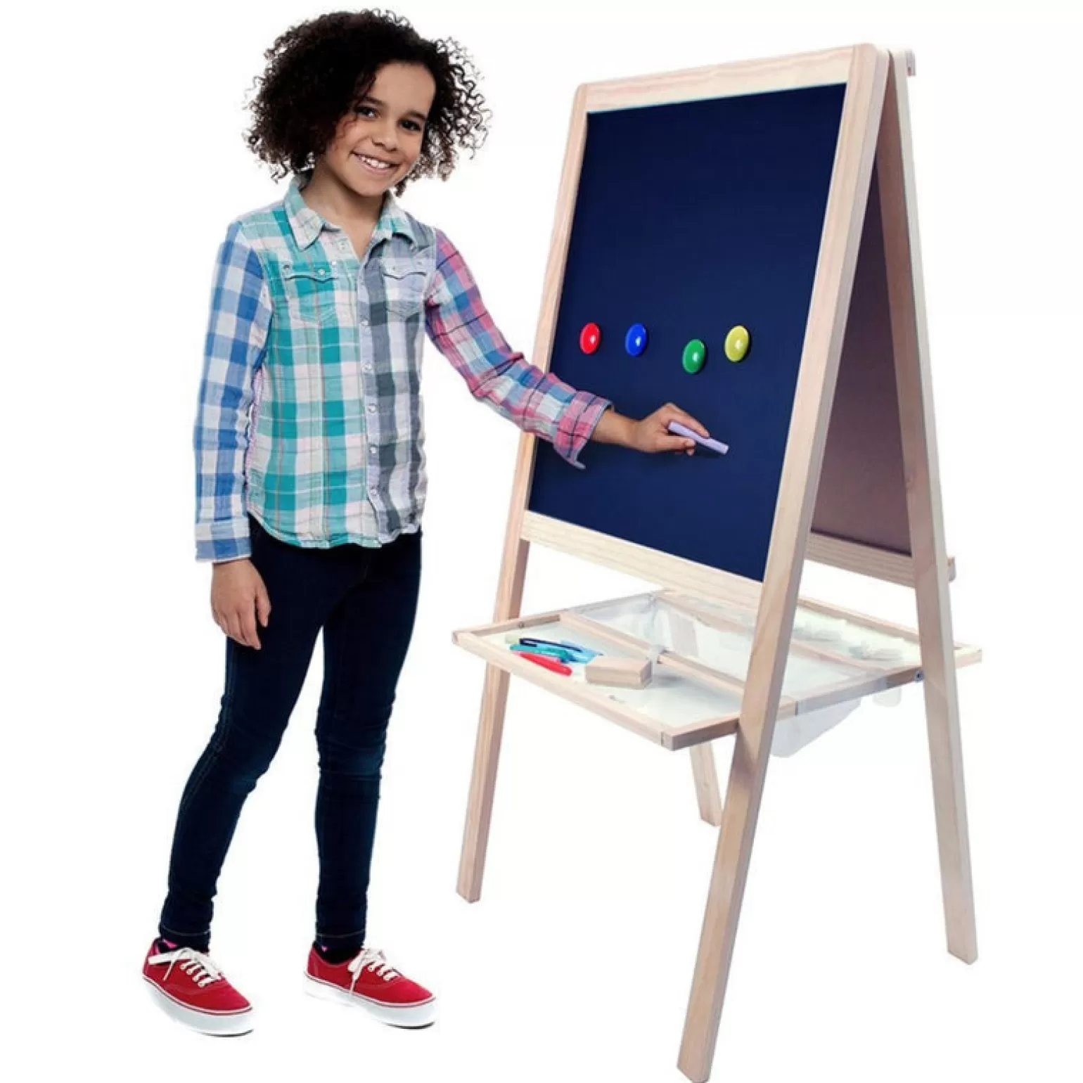 Online - Little Boss 4 In 1 Easel Arts + Crafts