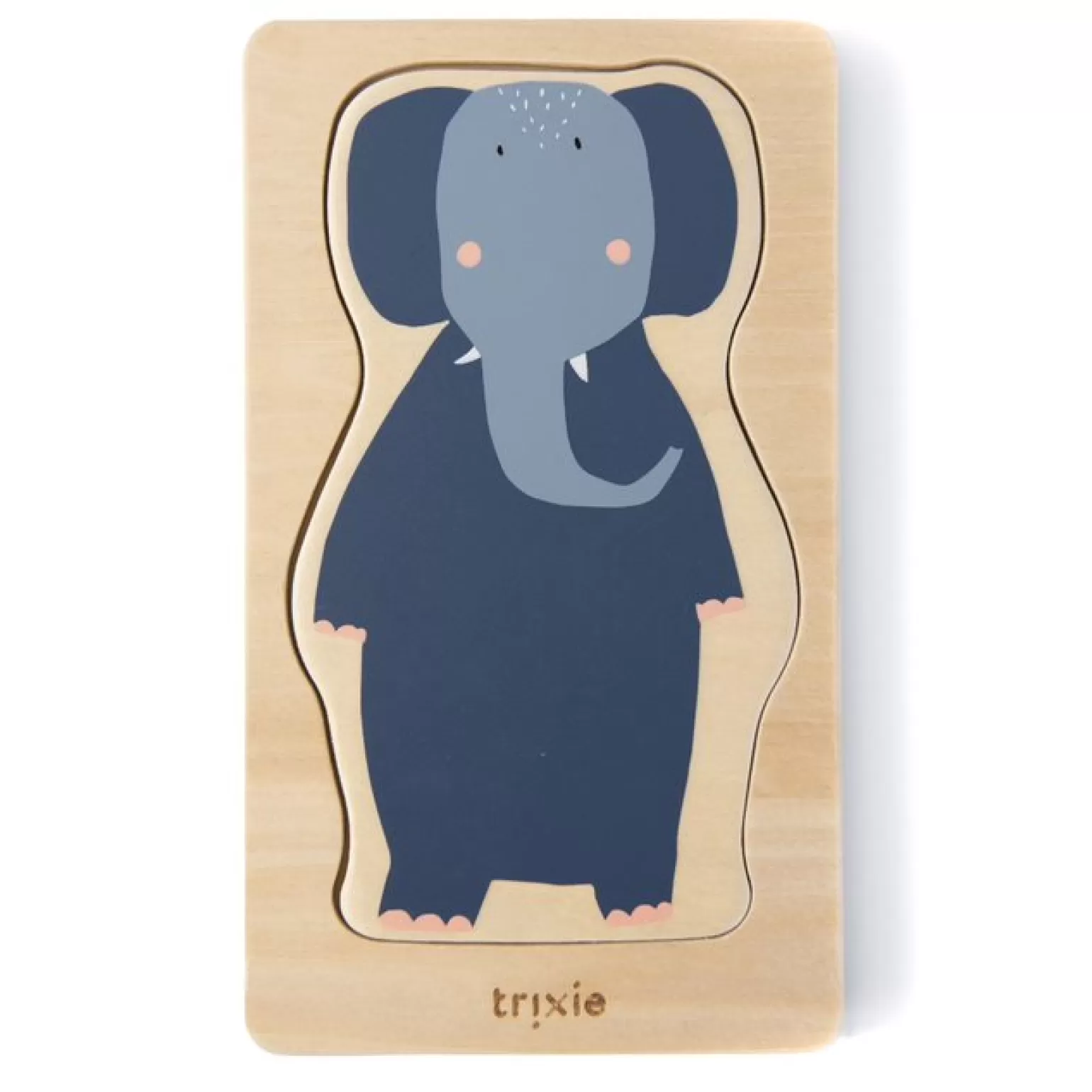 Trixie 4 Layered Wooden Puzzle