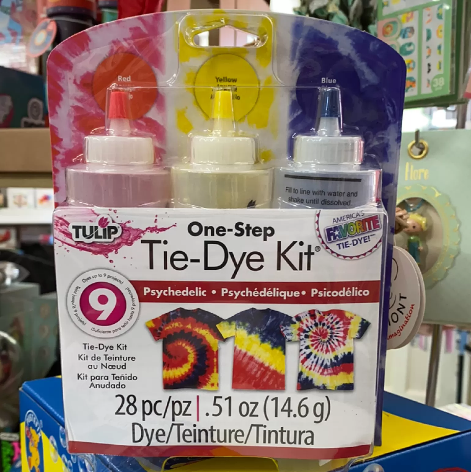 Cheap Tulip - Tie-Dye-Kit, Psychedelic Arts + Crafts