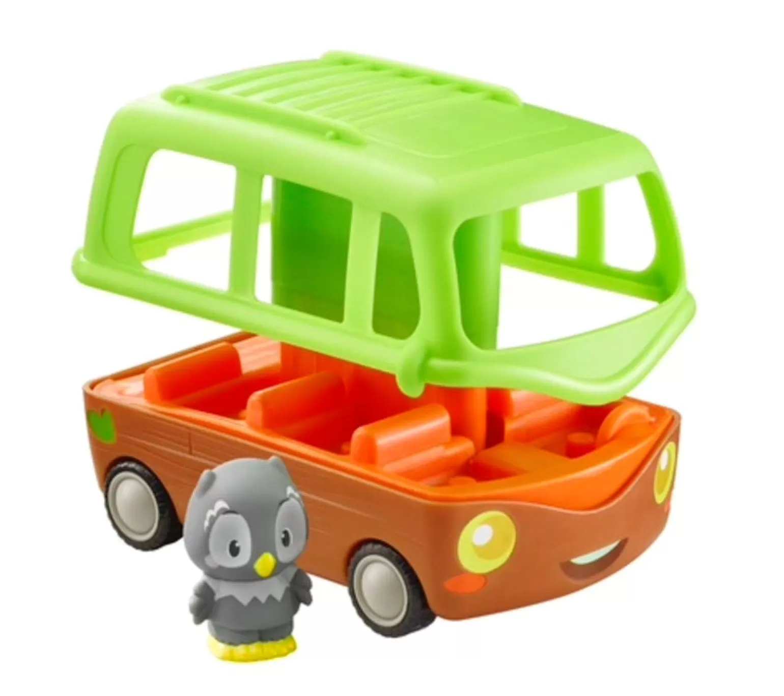 Shop - Adventure Bus In Multi Colour Print Animals + Figurines