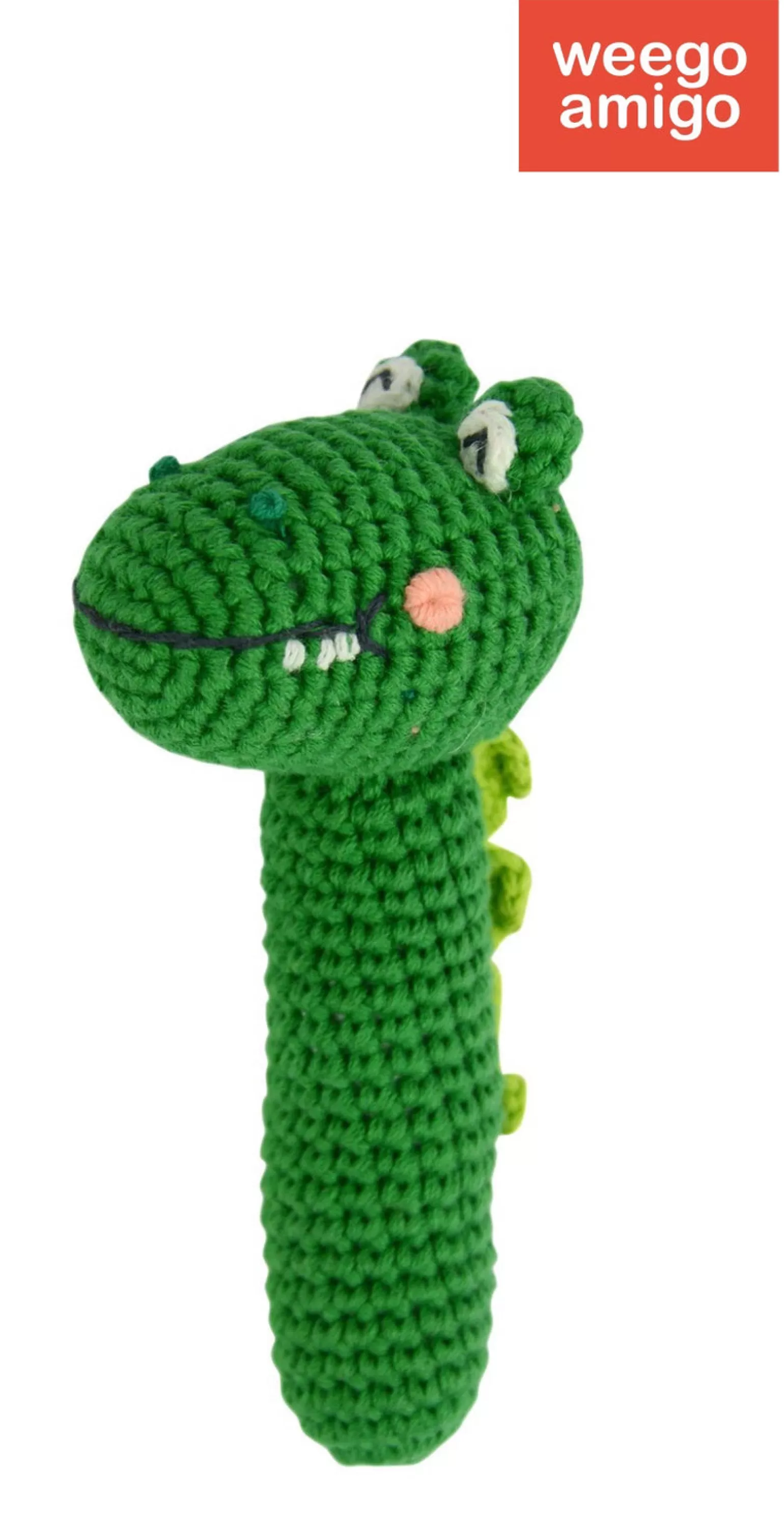 Weegoamigo - Rattle Crochet Croc