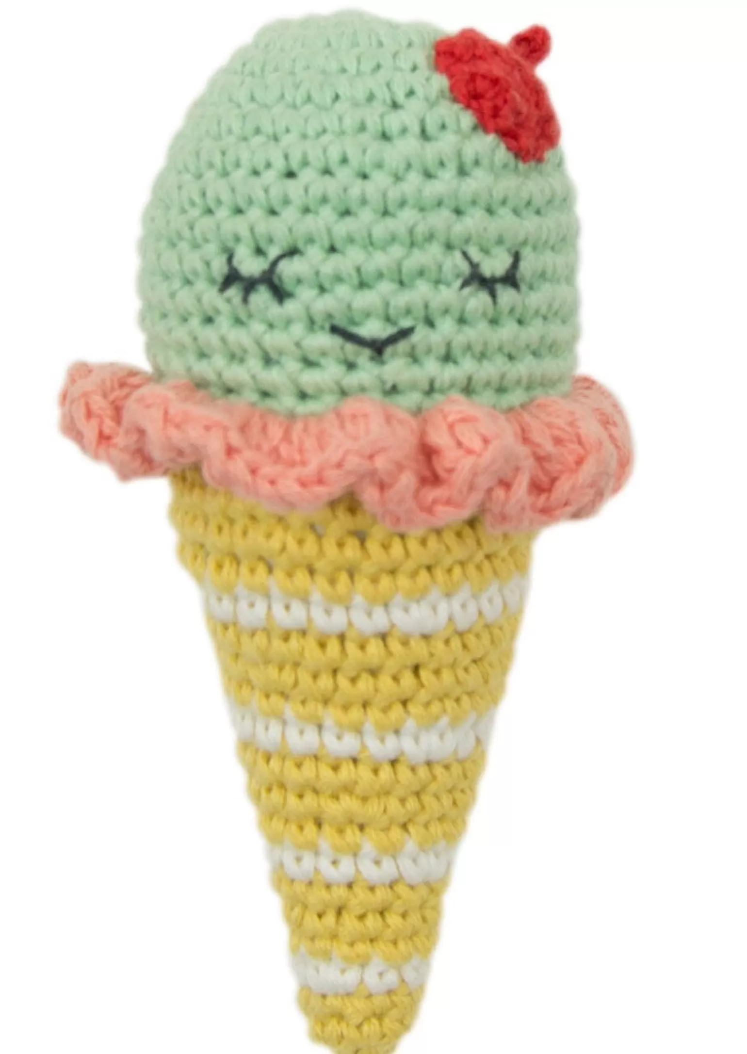 Weegoamigo - Rattle Crochet Ice Cream