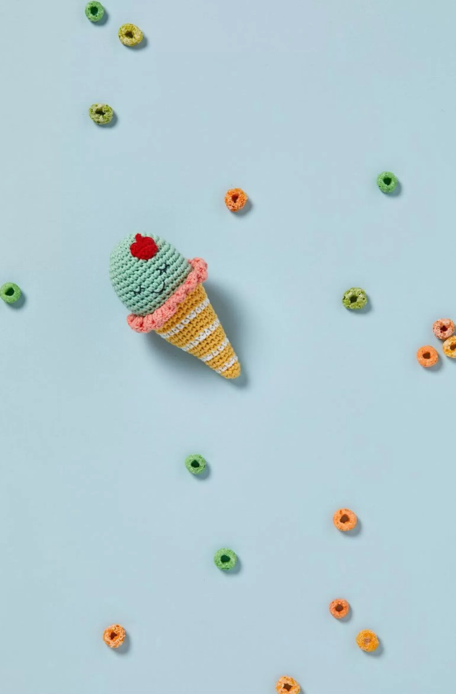 Weegoamigo - Rattle Crochet Ice Cream