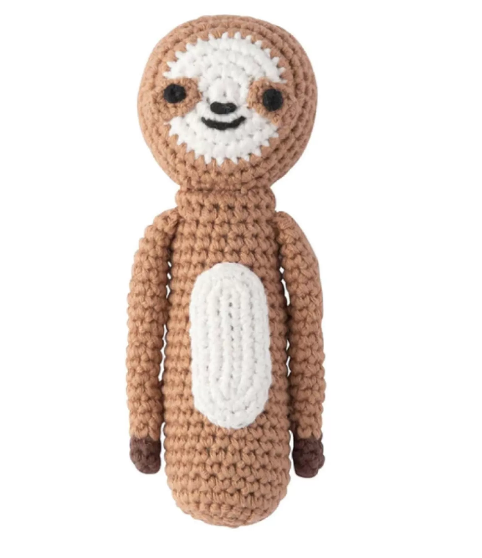 Weegoamigo - Sleepy Sloth Crochet Rattle