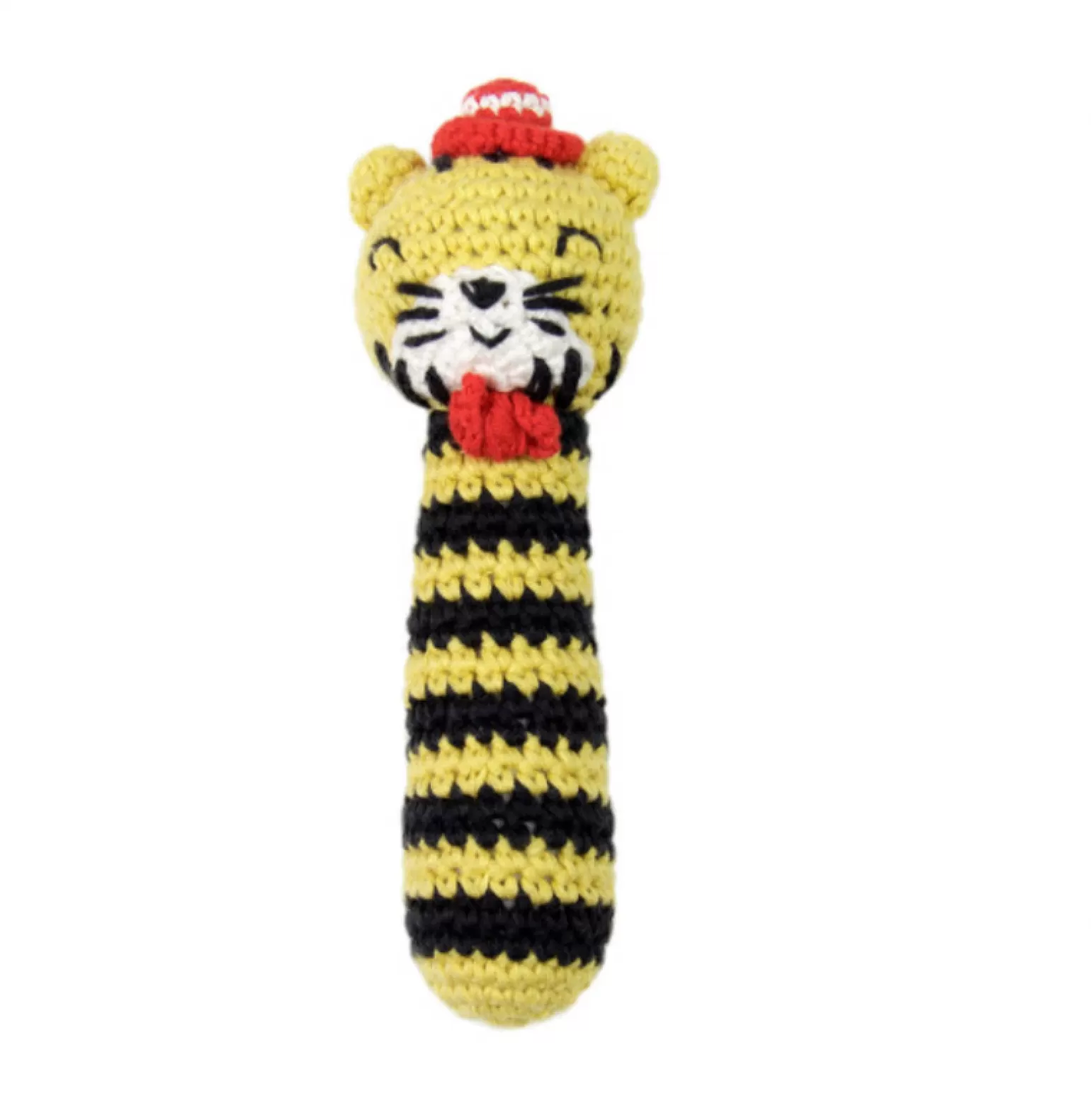 Weegoamigo - Tricky Tiger Crochet Rattle