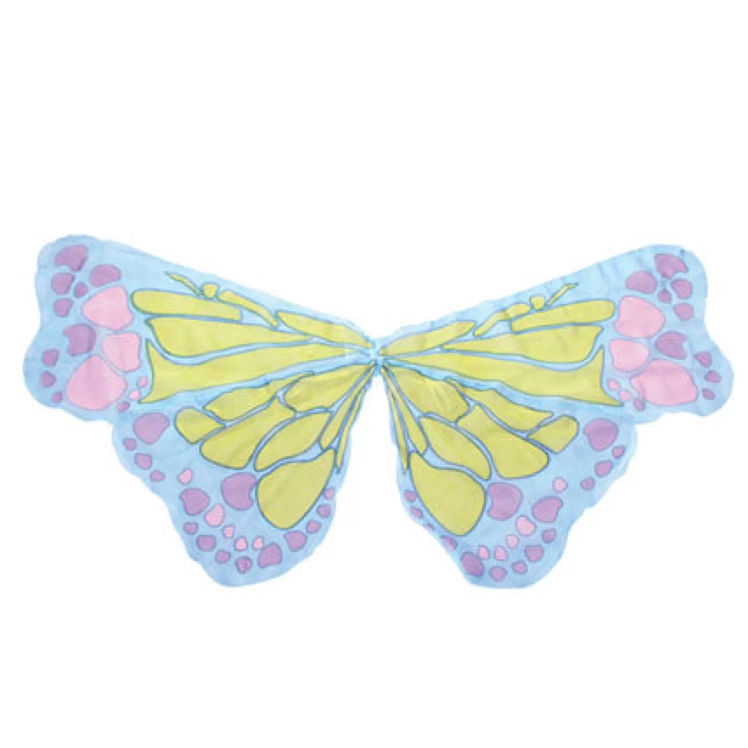 Gollygo Wings - Multi Chiffon Wings - Blue