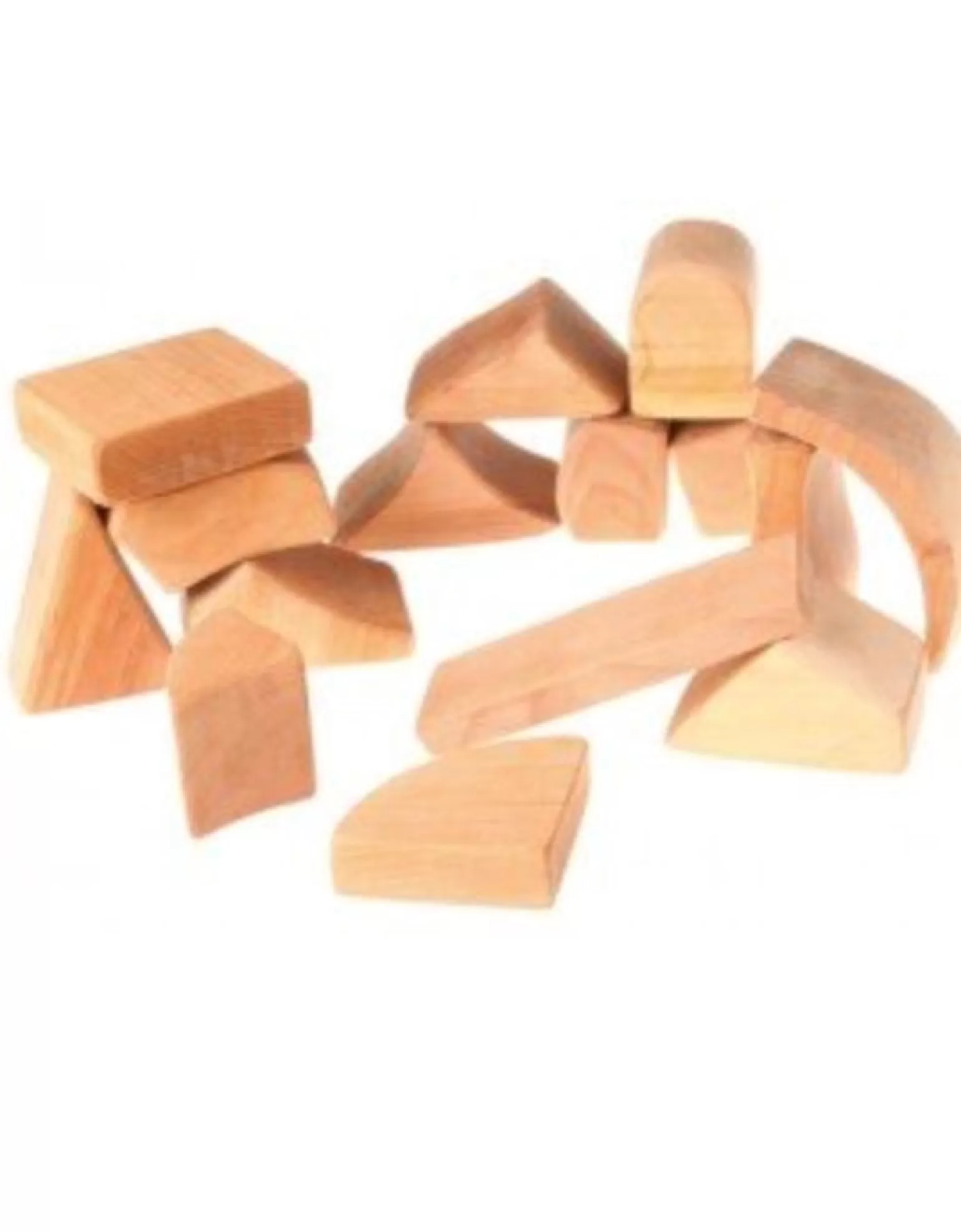 Cheap Wooden Blocks - Spiel & Holz Waldorf Natural 15 Pcs In Wood Wooden Toys